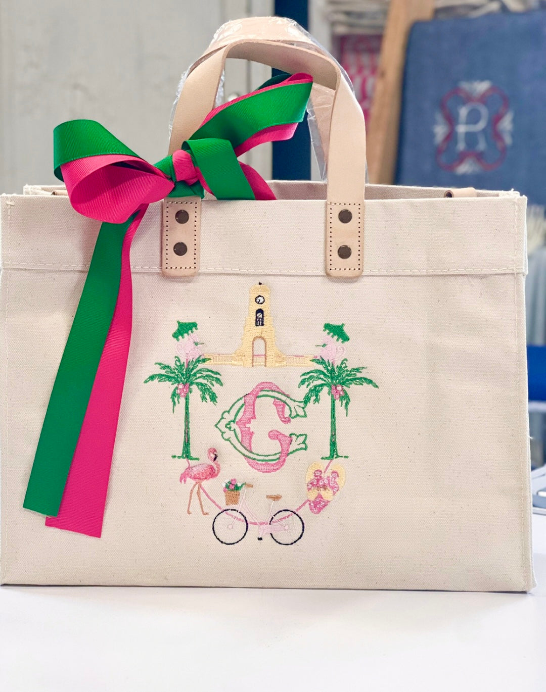 Destination Crest Mini Tote