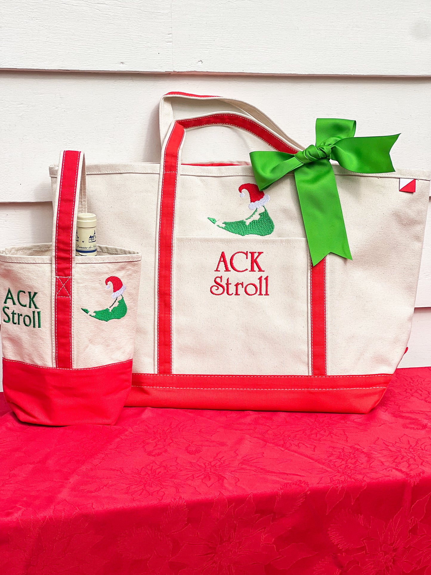 ACK Stroll Wine Tote