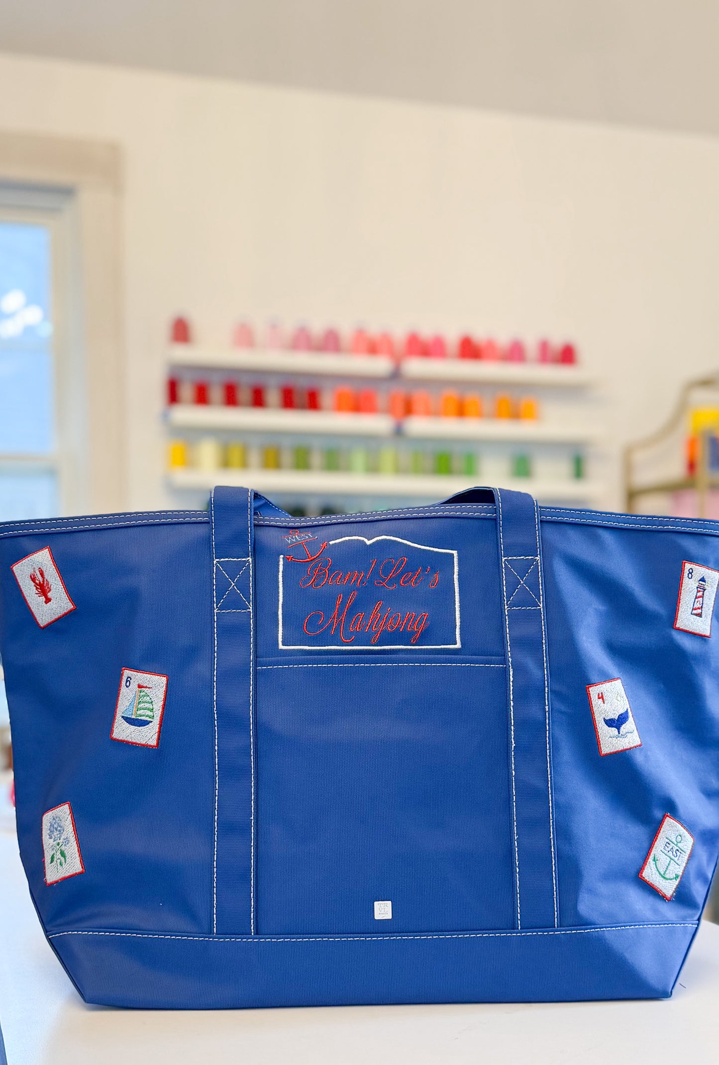 Custom Totes for Bam Let's Mahjong