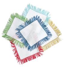 Fringe Cocktail Napkin (set of 4)