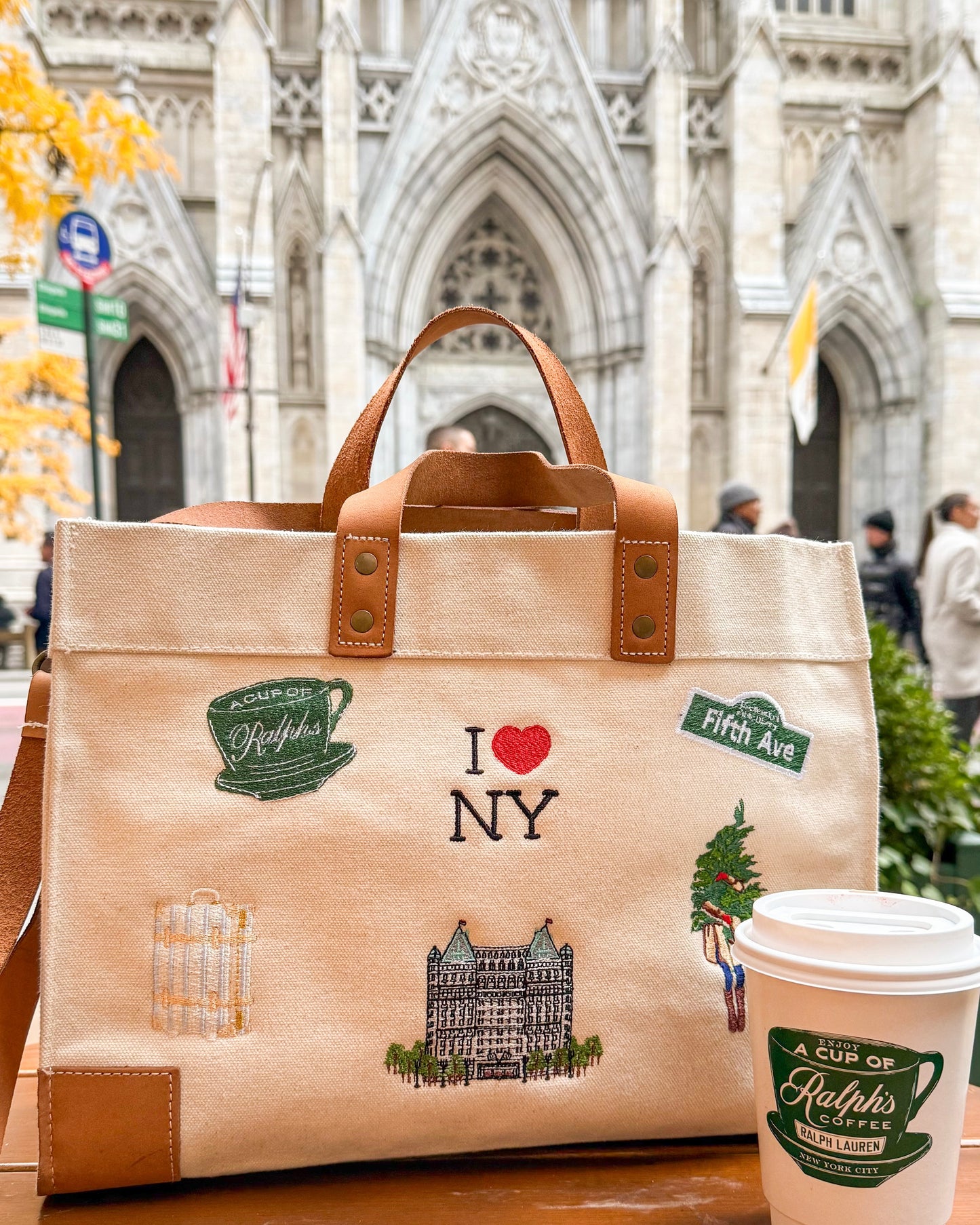 New York City Mini Box Tote
