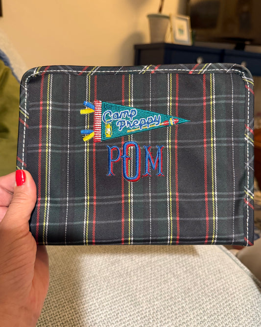 Camp Preppy Medium Perfect Pouch