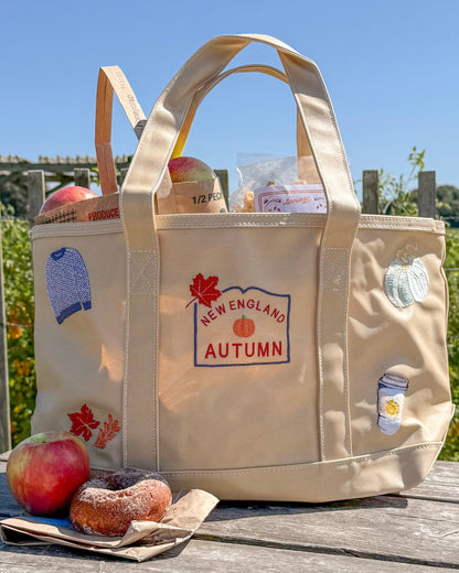 New England Autumn Midi Tote