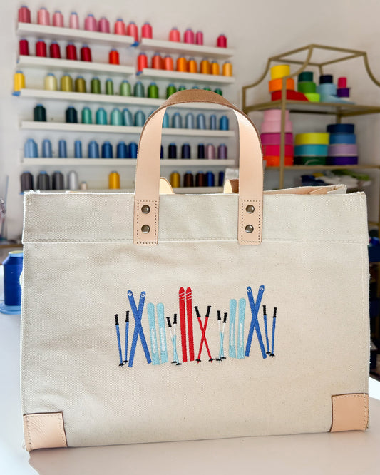 Ski Mini Box Tote