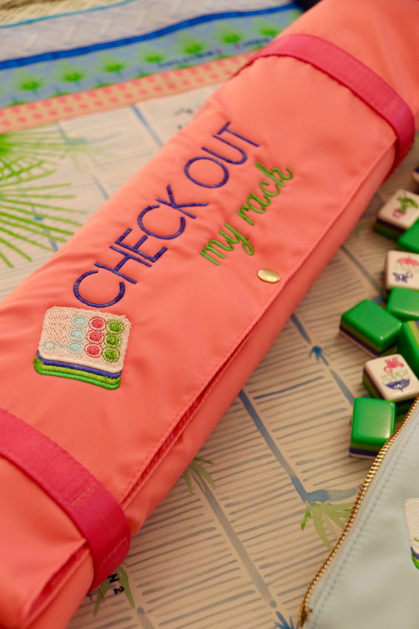 Mahjong Racks Carrying Case