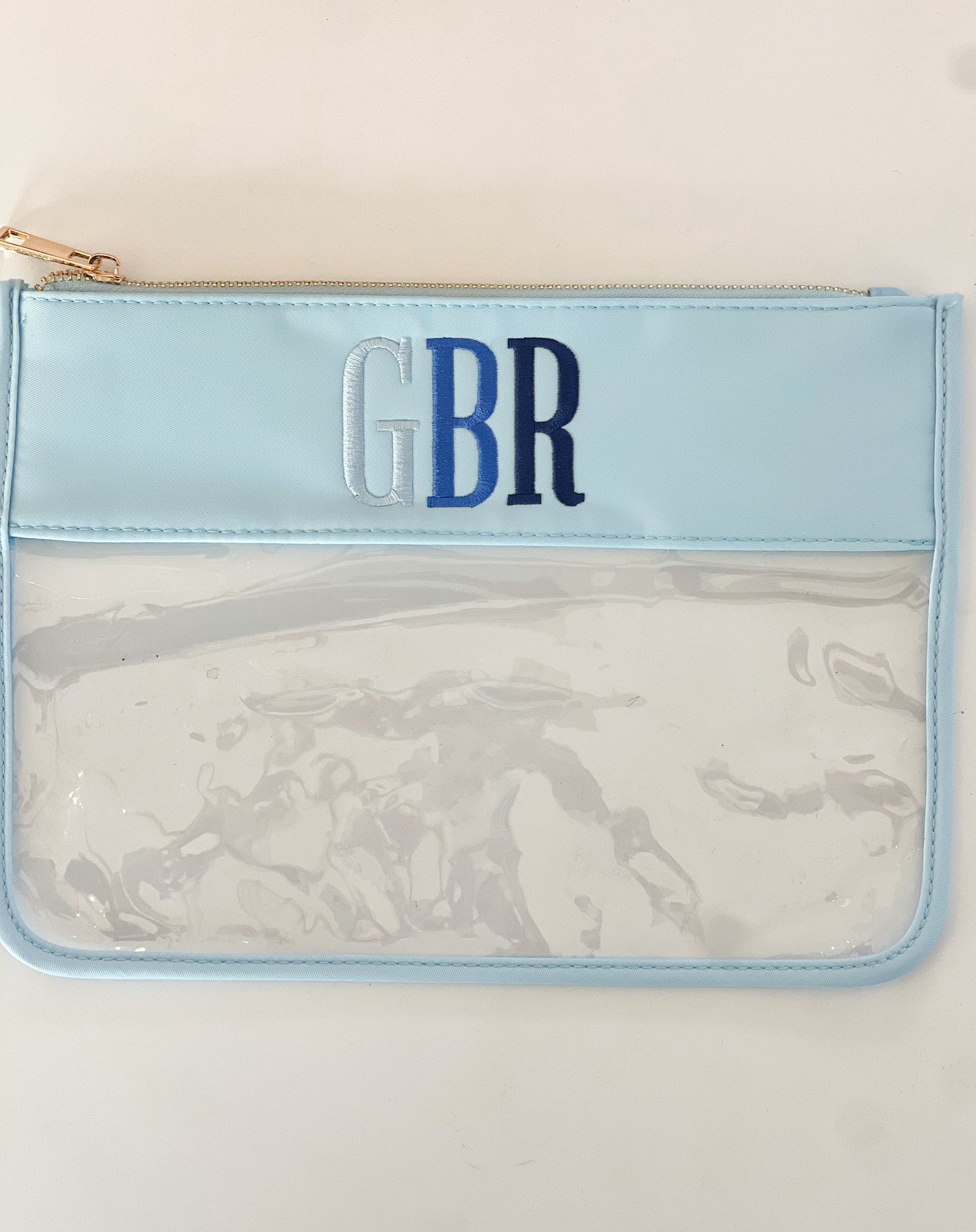 Monogrammed Everything Pouch