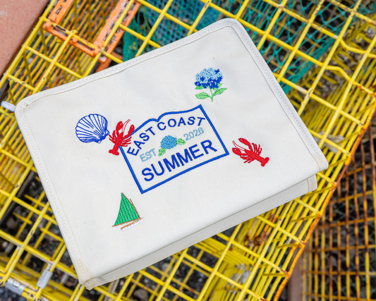 East Coast Summer Large Perfect Pouch