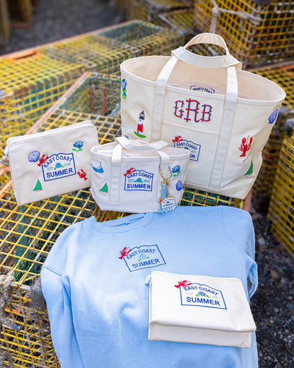 East Coast Summer Medium Perfect Pouch