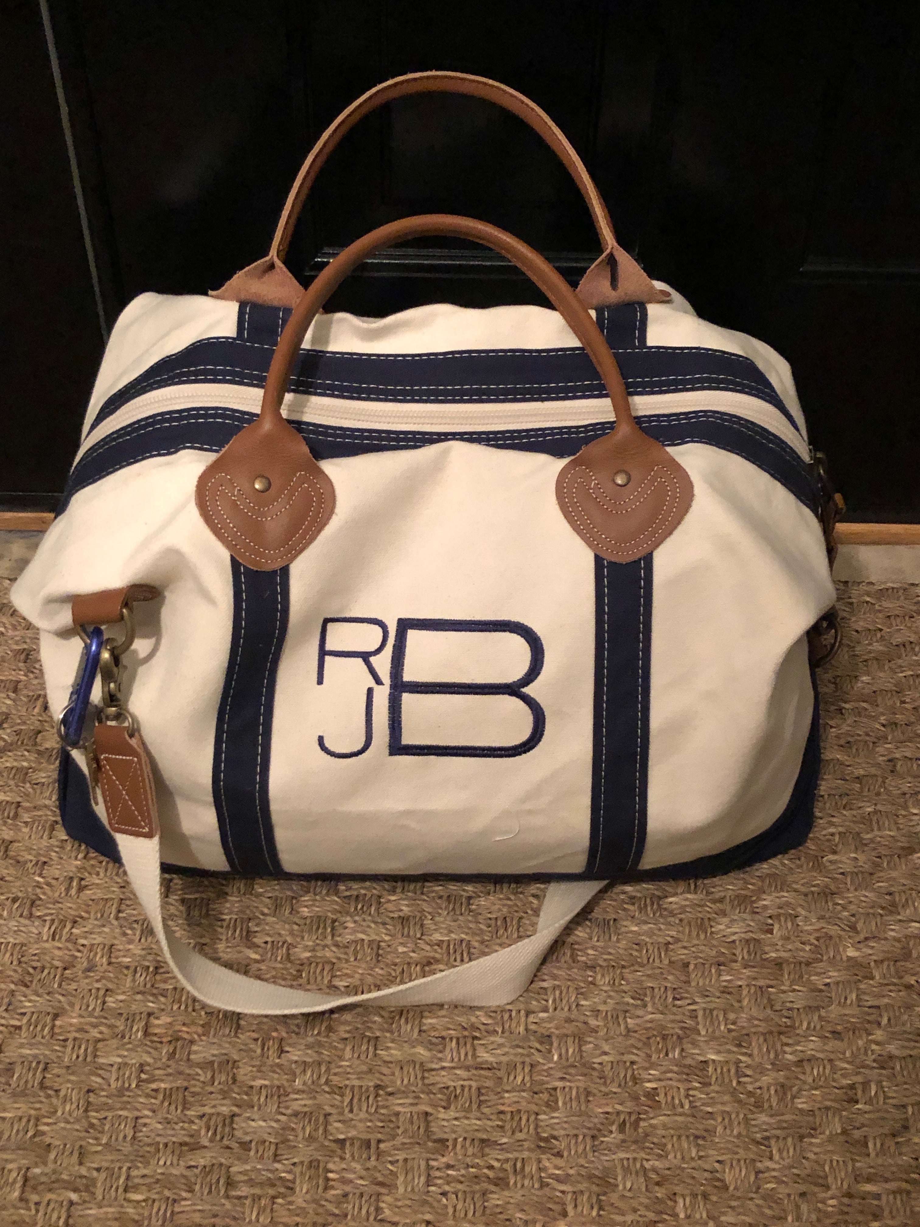 Canvas weekender bag hot sale