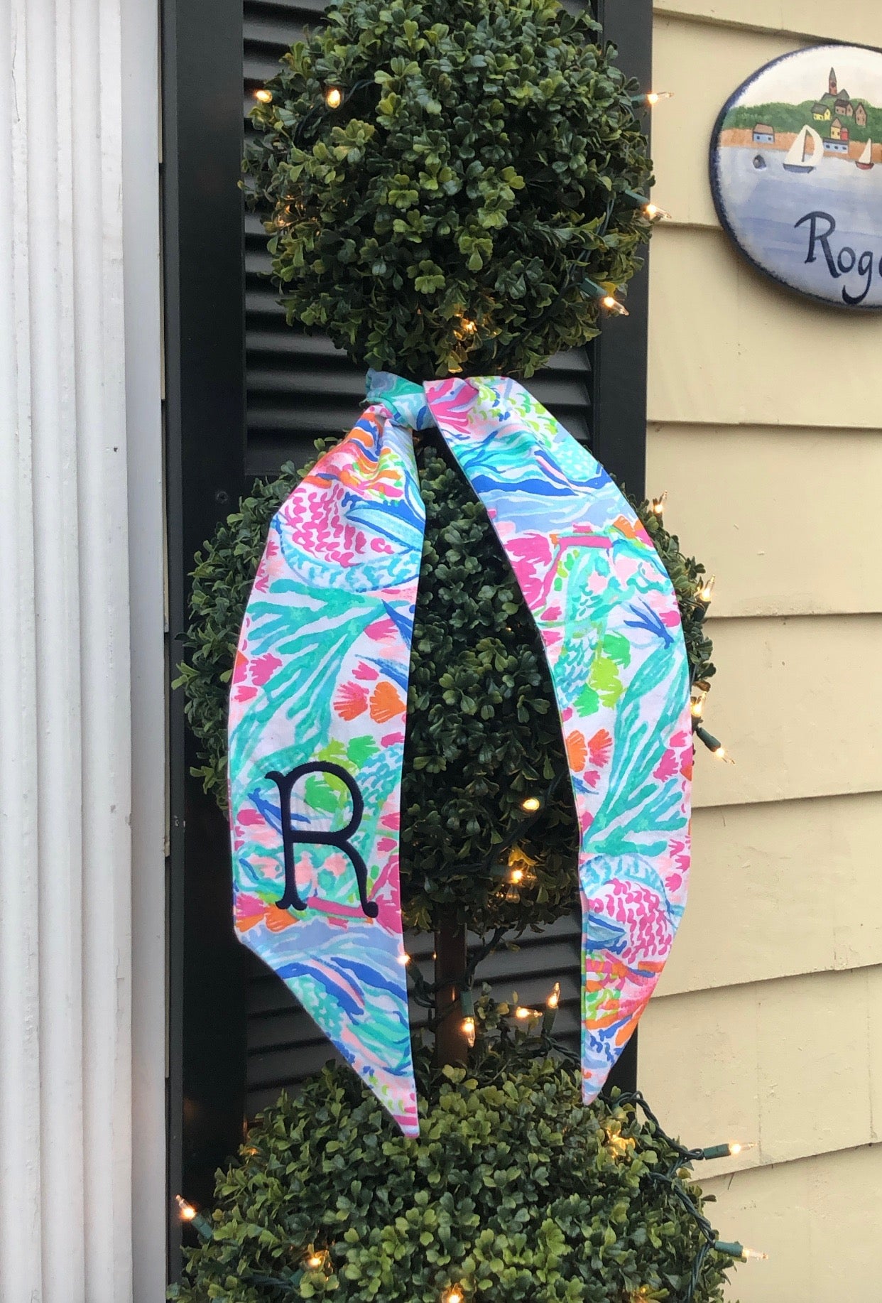 Large Wreath Sash – The Preppy Stitch